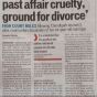 Bringing Past affairs in Marriage is Cruelty Bringing Past affairs in Marriage is Cruelty
