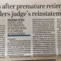 Reinstatement in Service by High Court Chandigarh Reinstatement in Service by High Court Chandigarh