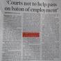 Compassionate Appointment Case in High Court&nbsp;Chandigarh