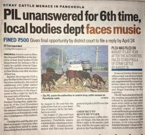 PIL in Punjab Haryana Chandigarh