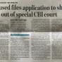 Transfer of a Criminal Case From CBI Court Transfer of a Criminal Case From CBI Court
