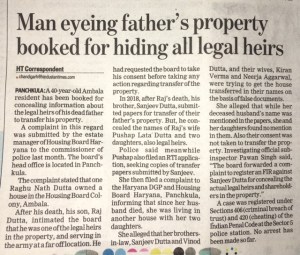 Legal Heir Succession Certificate