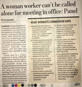 Sexual Harassment Panel