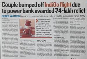 Consumer Complaint against Indigo Flight