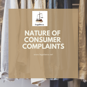 nature of consumer complaints