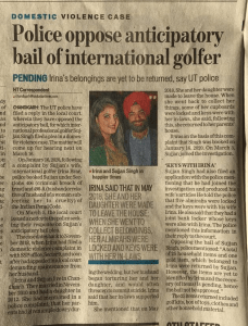 ANTICIPATORY BAIL IN 498A 406 IPC CASE CHANDIGARH PANCHKULA MOHALI