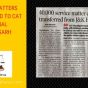 Service Matters Transferred to CAT TRIBUNAL CHANDIGARH Service Matters Transferred to CAT TRIBUNAL CHANDIGARH