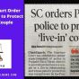 Supreme Court Order Punjab Police to Protect Live- In&nbsp;Couple