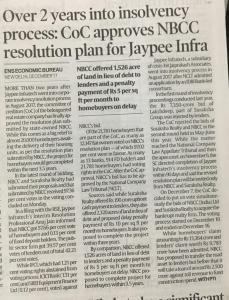 Resolution Plan Approval by COC in Insolvency