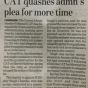 Review of Departmental Inquiry quashed by CAT Chandigarh Review of Departmental Inquiry quashed by CAT Chandigarh