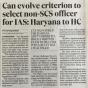 From non-SCS to IAS Haryana&nbsp;Candidates