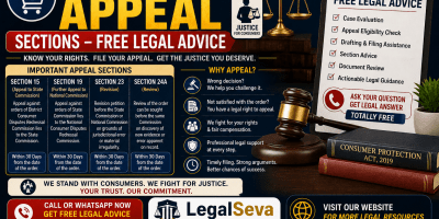 Consumer Court Appeal Sections- Free Legal Advice