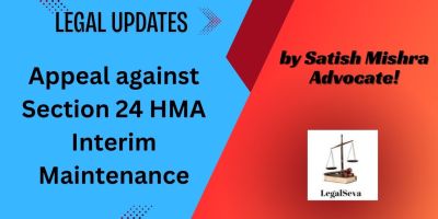 Appeal against Section 24 HMA Interim Maintenance