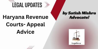 Haryana Revenue Courts- Appeal Advice